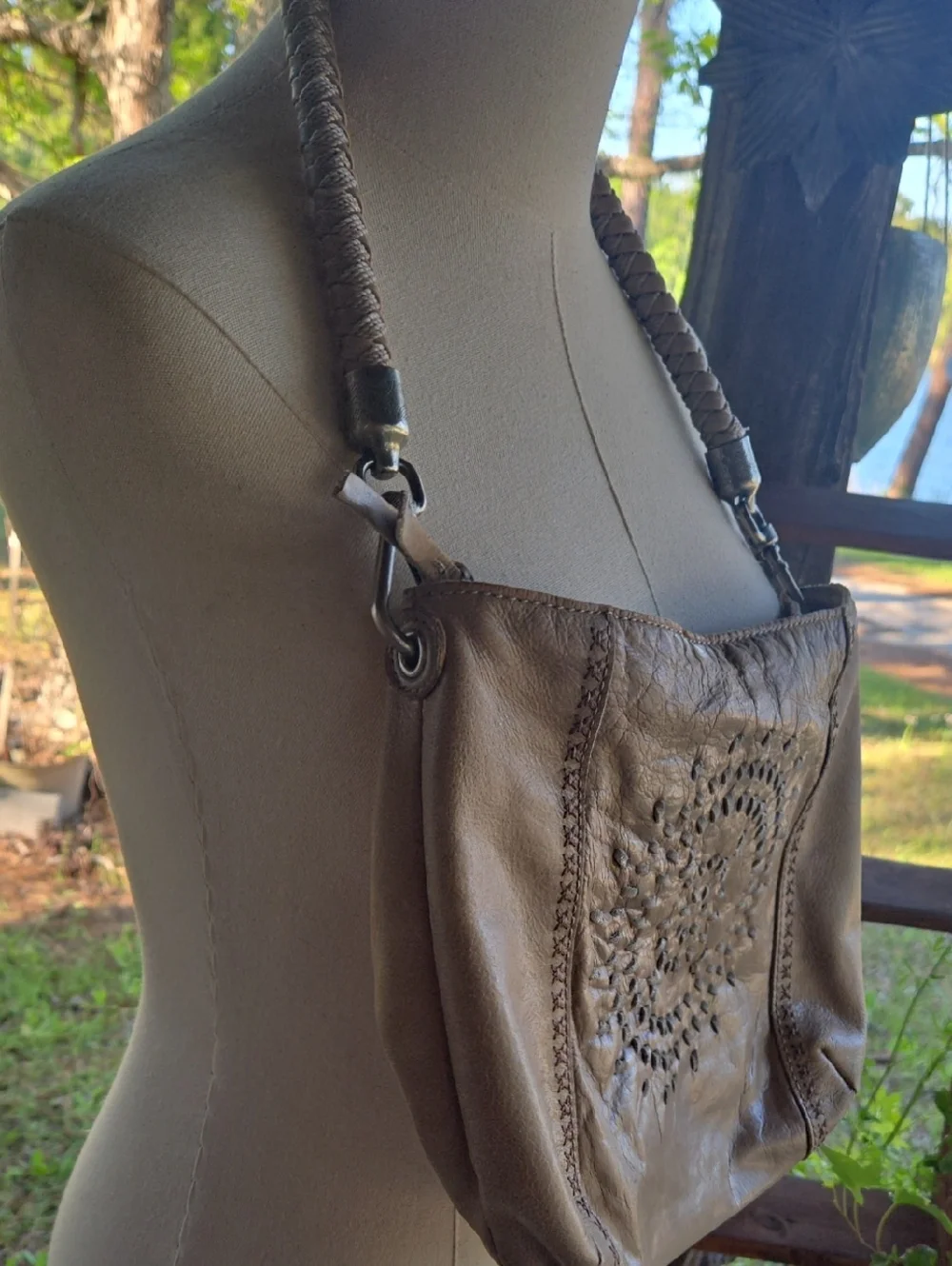 The Sak video cloth handbag